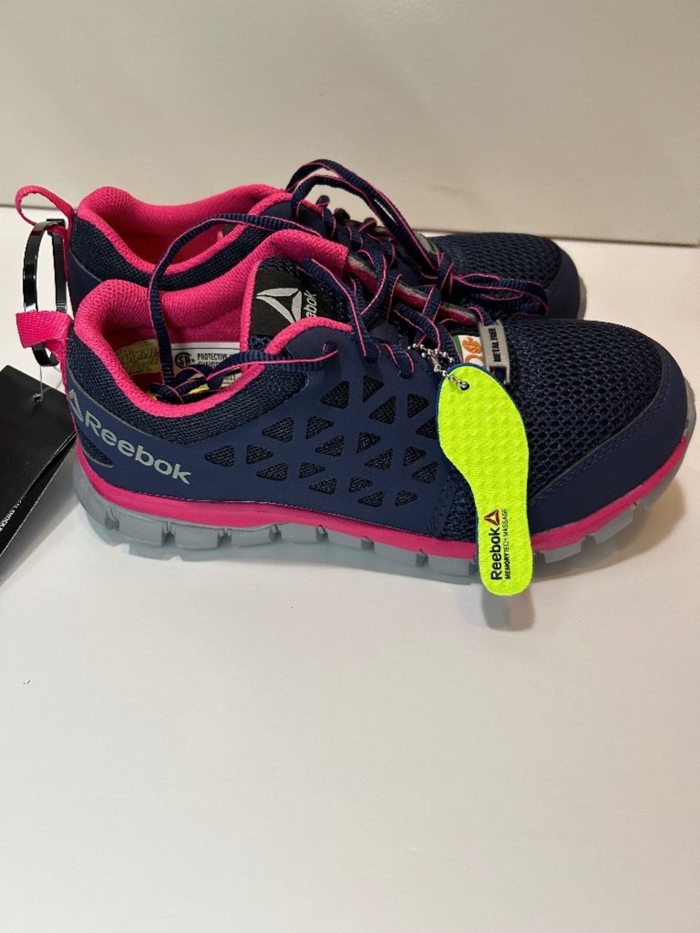 Reebok Work Women's Sublite Cushion Composite Toe Composite Plate Athletic Shoes